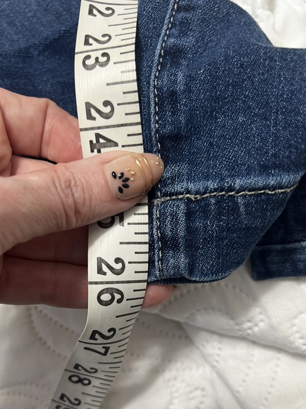PAIGE Mayslie Ankle Straight Leg Jeans
274 Blue - Picture 11 of 13